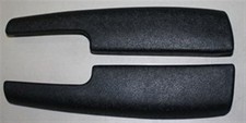 New 1971-74 B-body Front Arm Rest Pads Black