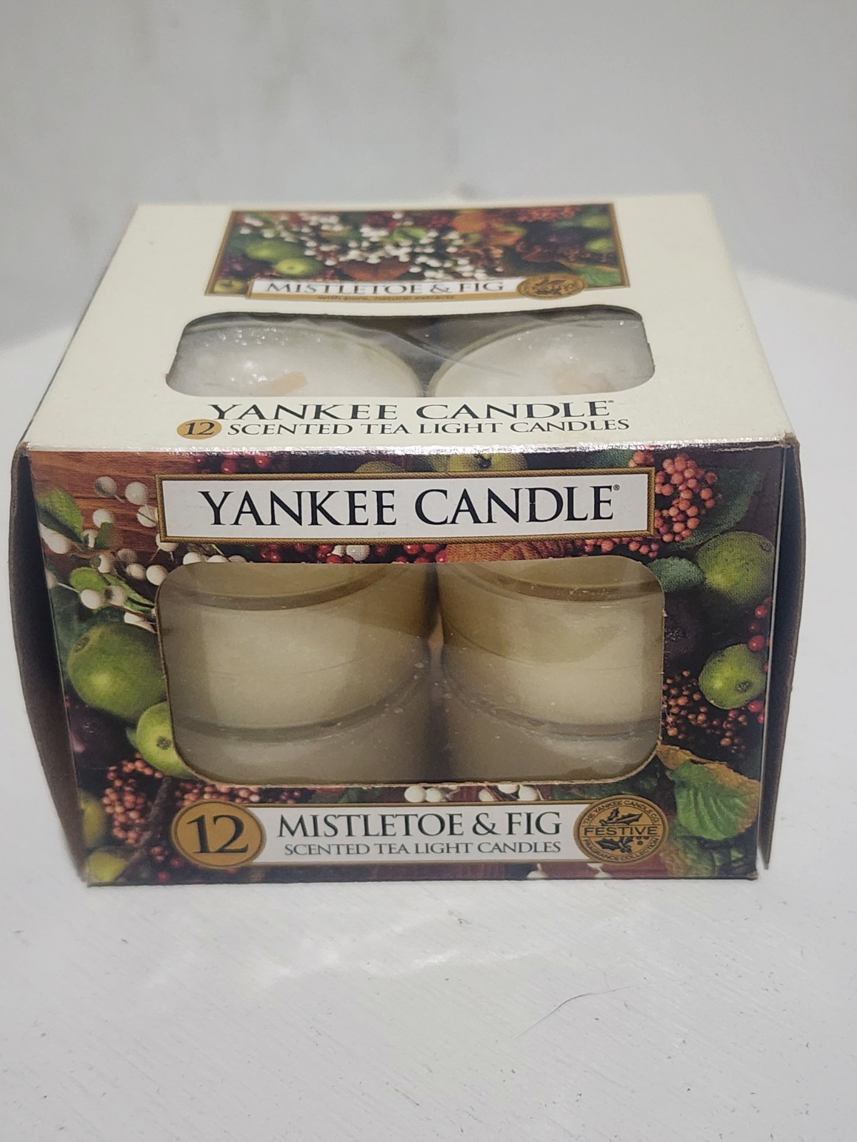 Light Candles Box Of 12 Scented Tea Lights