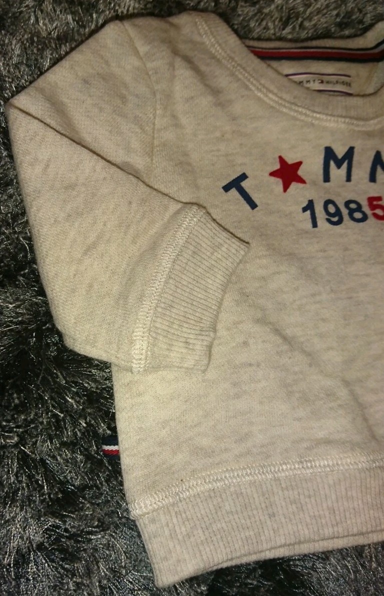 New Designer Tommy Hilfiger Newborn Jumper Sold Out Gift Party Christmas image 4