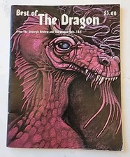 TSR Best of the Dragon Magazine Volume I One Dungeons Dragons 1980 Original Ed