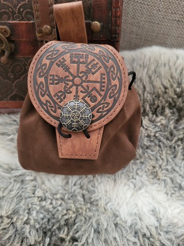 Wikinger Tasche Mittelalter Tasche Gürteltasche - Bild 1 von 2