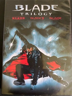 Blade Trilogy DVD (1998-2004) Wesley Snipes Guillermo Del Toro New Line Cinema