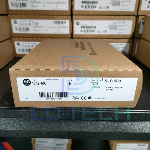 New Factory Sealed 1747AIC AB 1747-AIC SER B DH-485 LINK COUPLER