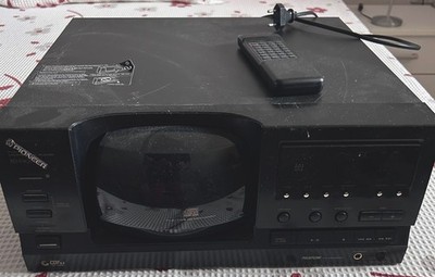 Pioneer PD-F908 100-CD-Player CD-Wechsler schwarz mit Fernbedienung