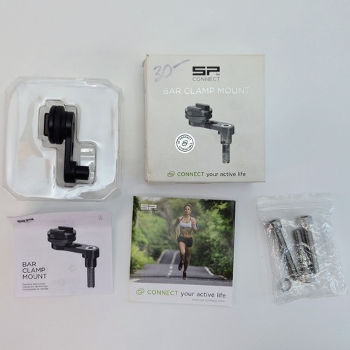 SP CONNECT 360 Degree Snap On Bar Clamp Mount w/ Vibration Dampening