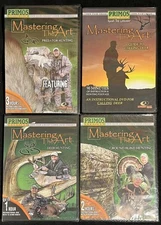 4 HUNTING DVD LOT - PRIMOS Mastering the Art - Predator, Deer, Ground Blind +