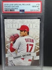 **PSA10 2018 Leaf Shohei Ohtani Special Release Prized Rookie #18 PSA GEM MINT**