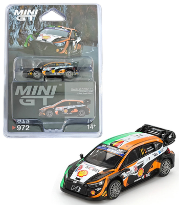 Mini GT 1:64 Hyundai i20 N Rally1 #11 2023 Rally Croatia Power