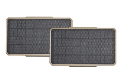 - Solar Panel Power Pack - 3.4W - 2 Pack - Gen 2 Solar Panel with Battery for...
