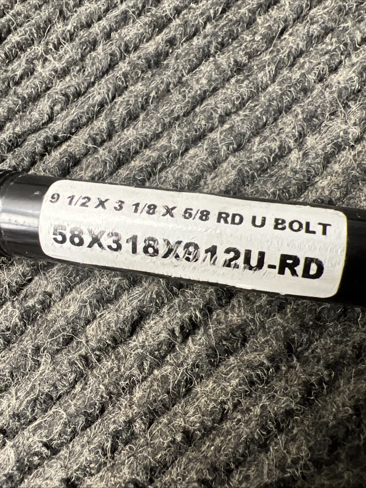 LOTE DE 5 pernos en U Skyjacker 58X318X912 (9-1/2 x 3-1/8 x 5/8 pernos en U redondos) Foto 4 de 4