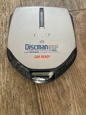 Sony Discman CD Compact Disc Player Portable D-E307CK Not Tested