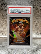2024-25 Prizm Black Talisman Shai Gilgeous-Alexander Black 1/1 PSA 10!!