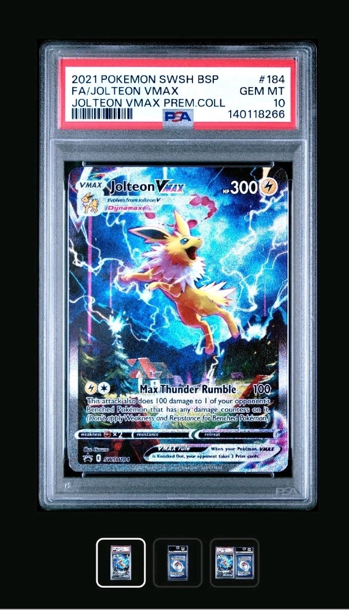 Jolteon VMAX 2022 Sword & Shield: Black Star Promo #SWSH184