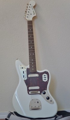 Squier Classic Vibe '60s Jaguar 2022 - Olympic White with Matching Headstock
