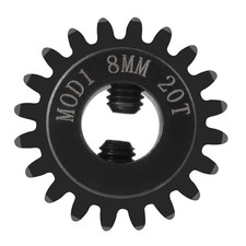 20T CrMo Steel Mod 1 Pinion Motor Gear 8mm Bore for 1/5 X-Maxx XRT 8S