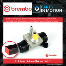 Wheel Cylinder fits SKODA FAVORIT 781, 785 1.3 Rear 89 to 95 Brake Brembo New