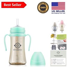 Baby-Friendly 10 oz PPSU Sippy Cup with Cross Cut Straw - Age 6  Up