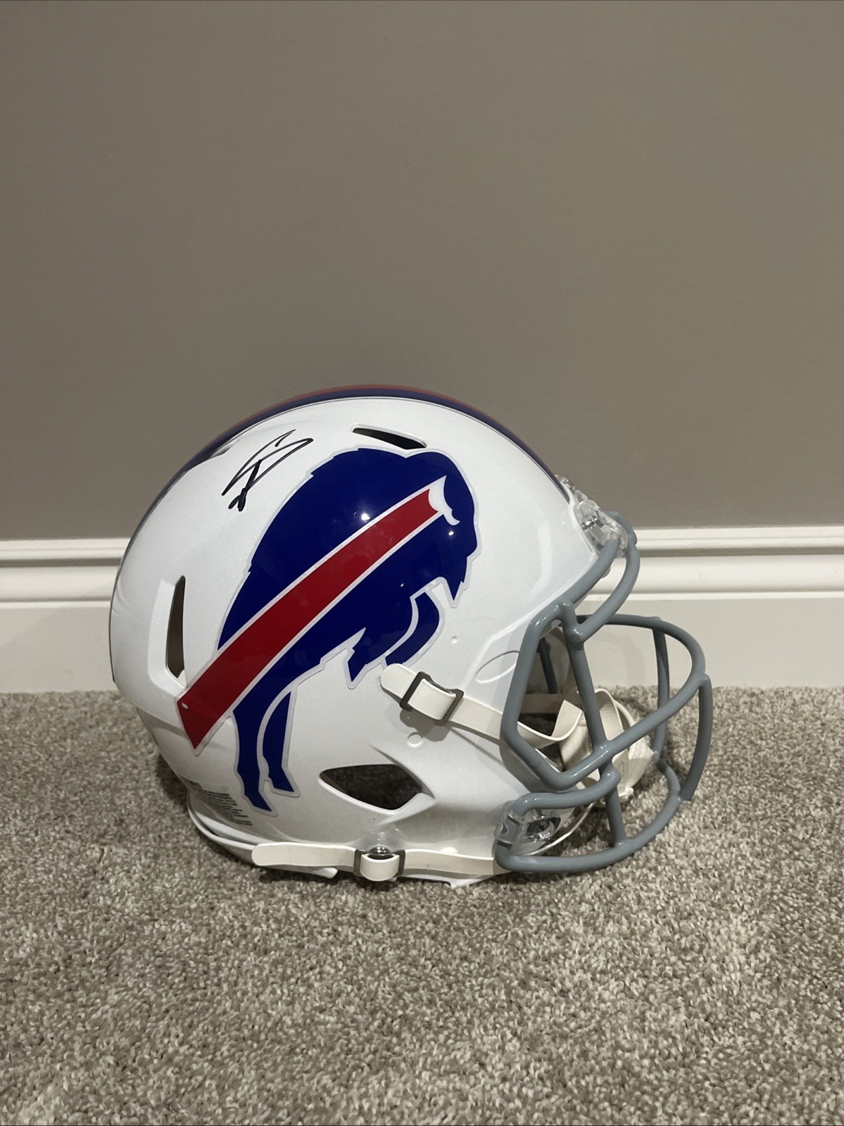 Stefon Diggs Autographed Signed Buffalo Bills Full Size authentic Helmet Beckett COA 