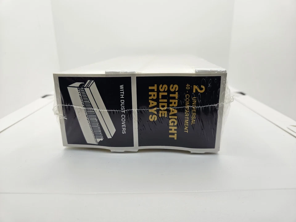 Nuevo Sellado Yankee 2 Universal 40 Compartimentos Bandejas Deslizantes Rectas con Cubiertas Antipolvo Foto 3 de 4