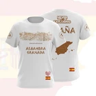 Granada Spain Travel T-Shirt / Vintage Art Tee Souvenir / Retro Graphic Shirt