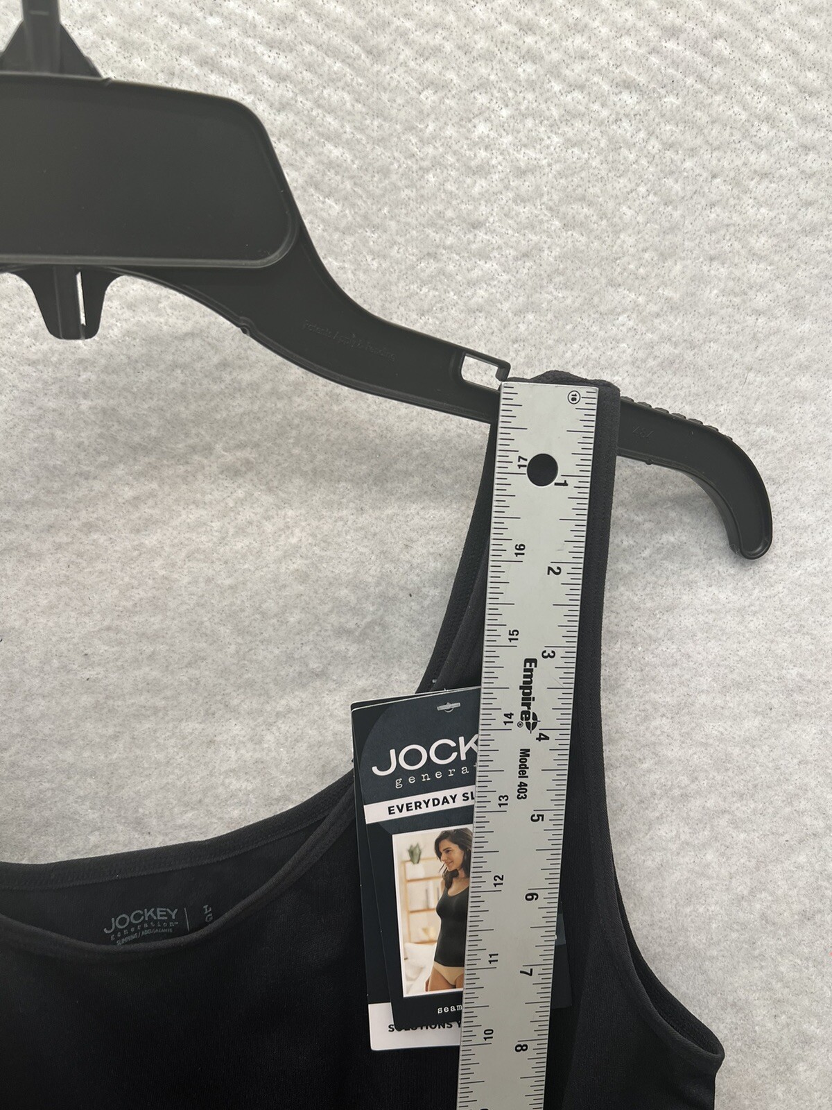 Jockey GenerationWomens Everyday Slimming seamfree tankBlackLarge eBay