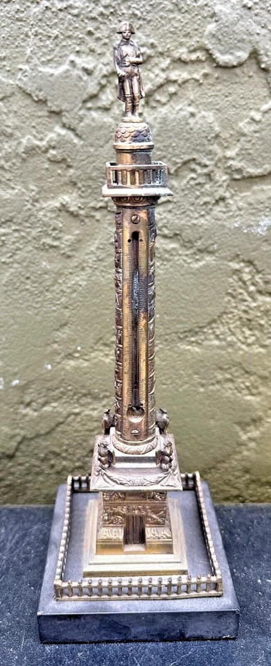 Escultura de bronce figurativa de Napoleón Grand Tour de colección, Colonne Vendome Foto 2 de 4