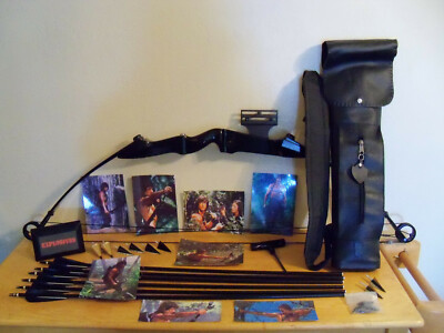 RAMBO 2 COMPOUND BOW, QUIVER, ARROWS & TIPS, HOYT | eBay