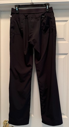 Cherokee Infinity Black Scrub Pant (#1124A BAPS), Small, Pre-Owned/Excellent - Picture 2 of 5