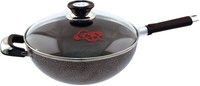 Stir Fry Pan W/glass Lid - 4.5 Qt. Case Pack 8-2133741 on sale Stir Fry Pan W/glass Lid - 4.5 Qt. Case Pack 8-2133741 on sale