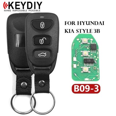 KEYDIY KD Universal Remote Key for Hyundai Kia Style B-Series 3 Buttons B09-3