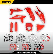Kit de carrocería de plástico rojo/negro Beta RR Polisport Restyle 2013-2017 + protectores de horquilla