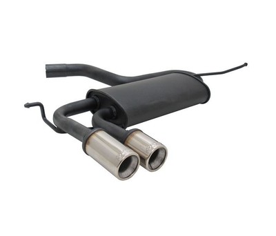NOVUS REAR SILENCER VN25 AUDI A3 8PA SPORTBACK 1.6 1.9 2.0 2004- 2X76
