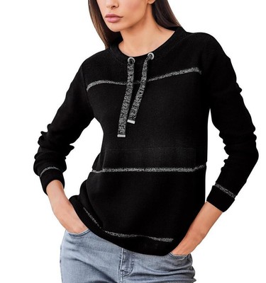 Mode Von Heine Damen Pullover Pulli Langarm Rundhals Freizeit