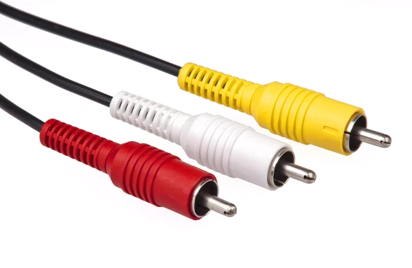 3m 3 RCA Stereo Audio Video Composite Cable - Black (Red White Yellow) - Image 3 of 4