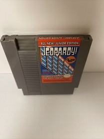 Jeopardy! Junior Edition (Nintendo NES) Cartridge Only Game Tek Tested Cleaned