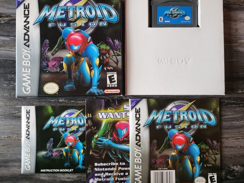 Metroid Fusion Nintendo Game Boy Advance GBA Gameboy CIB | eBay