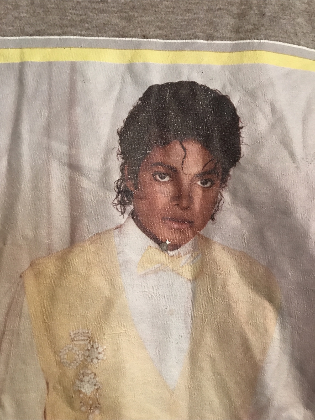 Vintage Early 1990’s Michael Jackson Ringer Tshirt Ma… - Gem