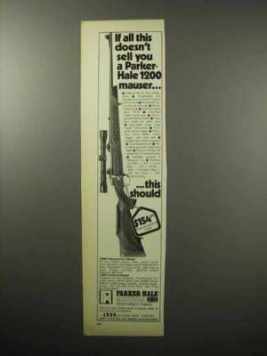 1970 Parker-Hale 1200 Mauser Rifle Ad - Sell You