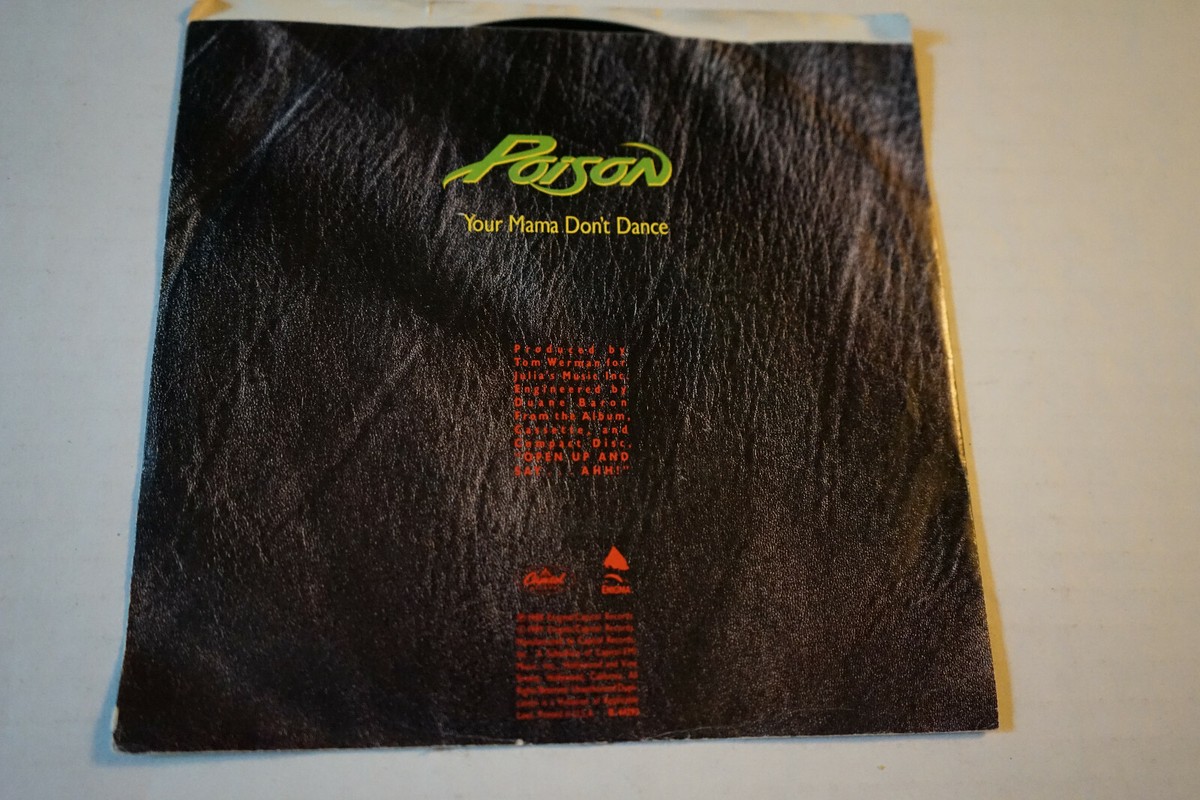 Poison Your Mama Don't Dance US Enigma 1989 7