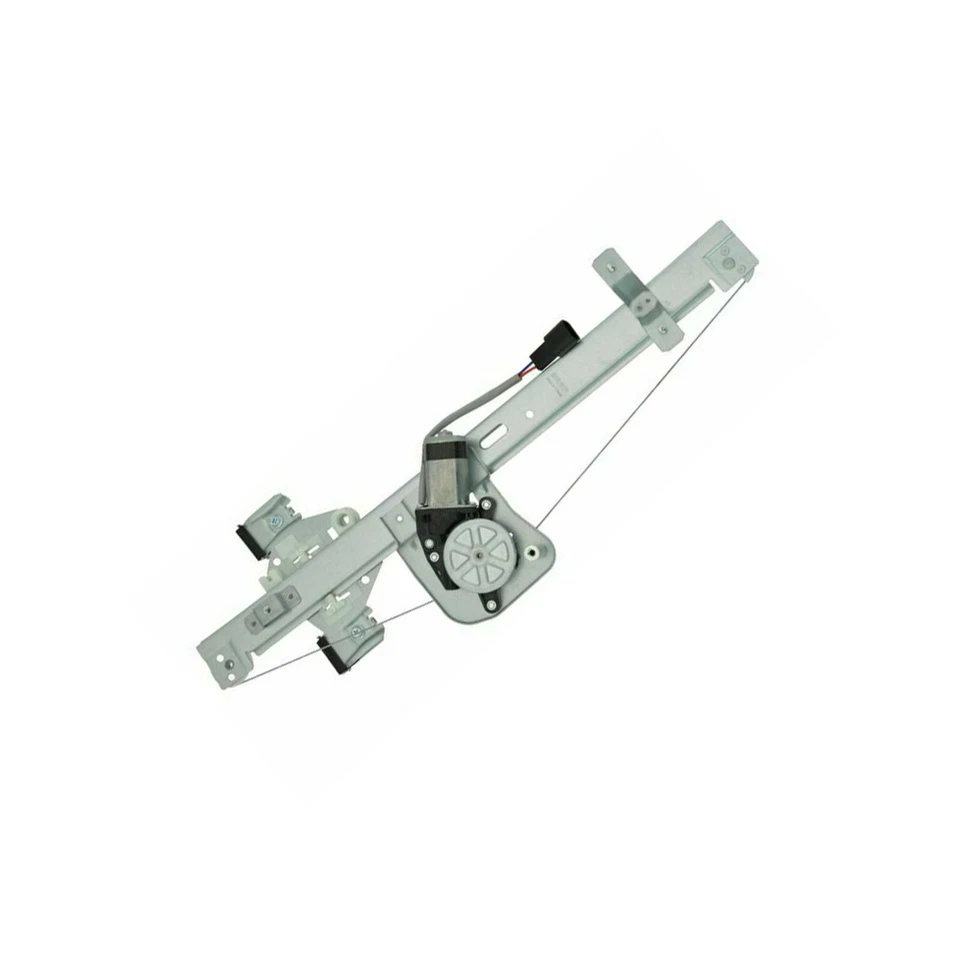 TRQ Power Window Regulator w/ Motor Rear Driver Side LH For 2007-2013 Chevy GMC - Image 2 of 4