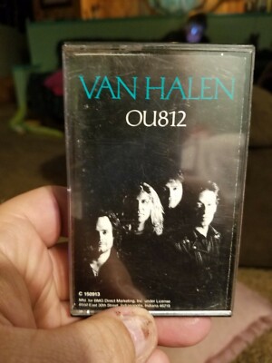 VAN HALEN OU812 VINTAGE RARE CASSETTE TAPE TESTED LATE NITE BARGAIN!
