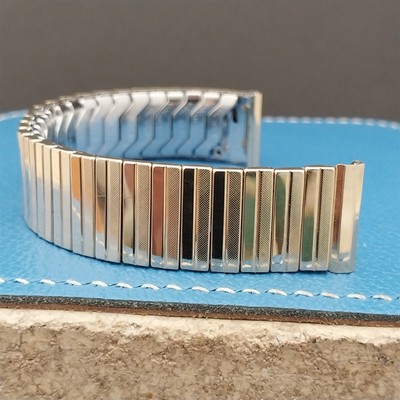 17.2mm 17mm Vintage Gold-Filled Admiral Unused Classic Stretch 1960s Watch Band