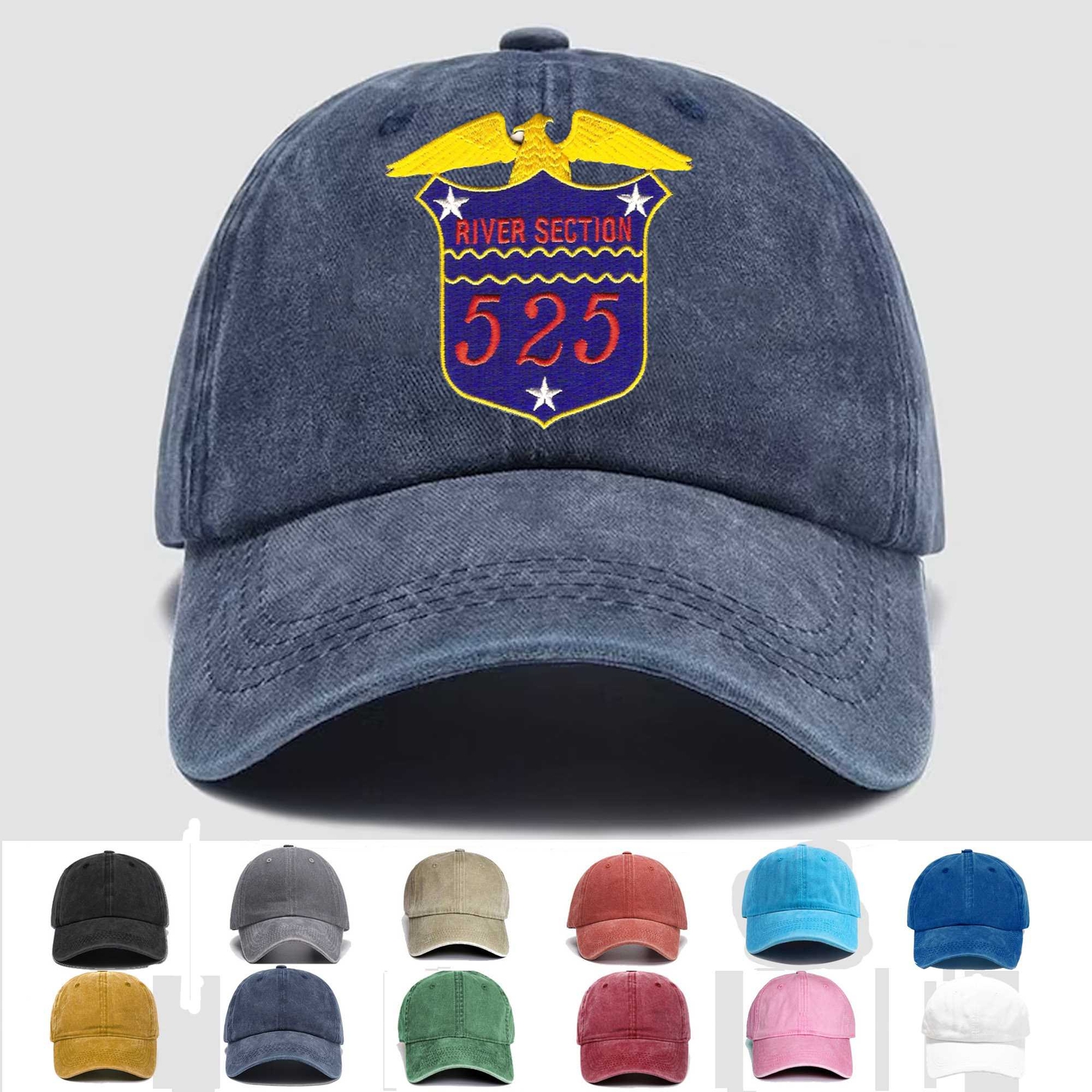 Custom Embroidered Rivsec 525 River Patrol Veteran Cap Gift