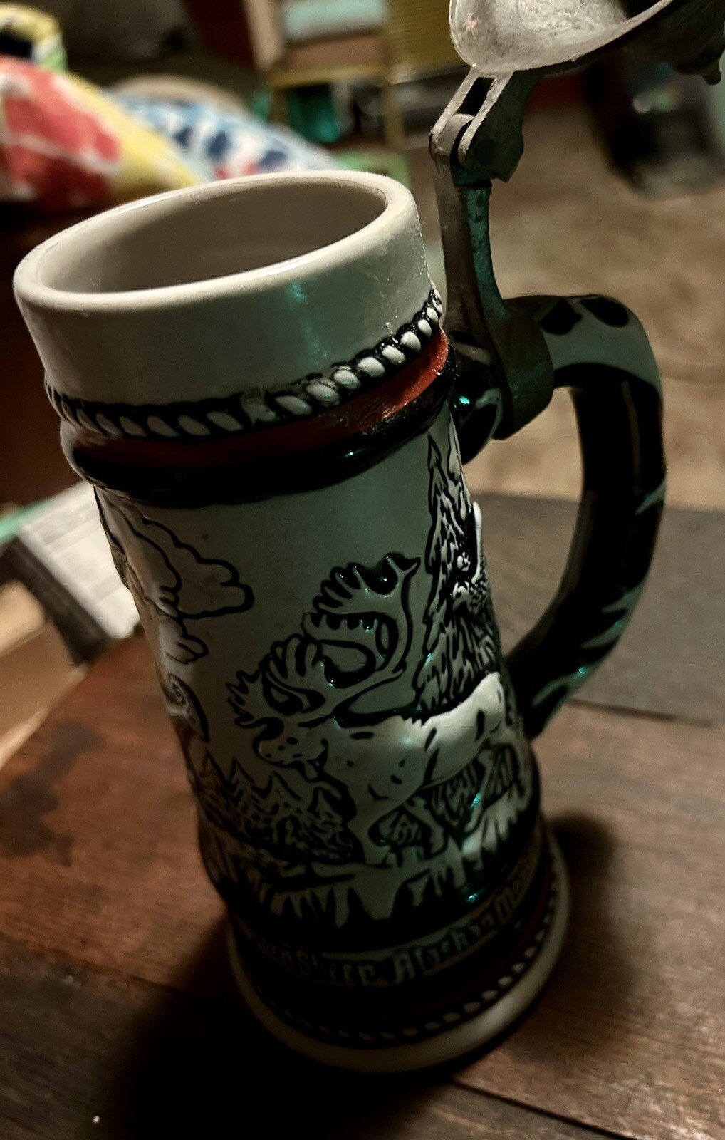 Vintage AVON BEER STEIN 1976 Handcrafted in Brazil Ornate 223483 eBay