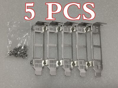 5P Supermicro Half Height Low Profile LP Slot Bracket Blech AOC-STG-i2T X540-AT2