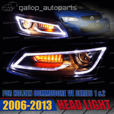 Holden VE Commodore Series 1 & 2 LED DRL Headlights Sequential Indicator Blinker