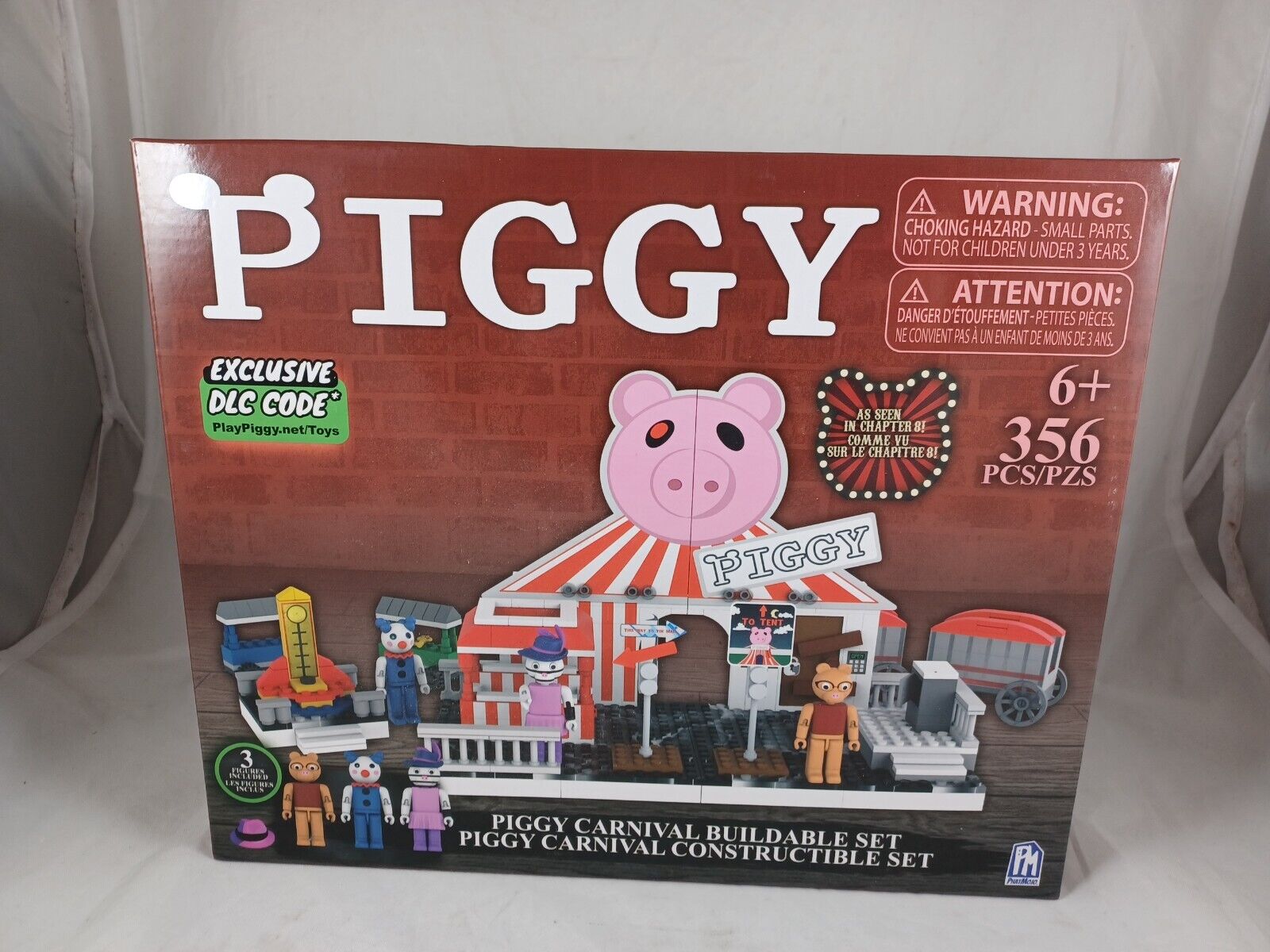  PIGGY Deluxe Carnival Construction Set (Includes DLC Items),  356 pieces : Toys & Games