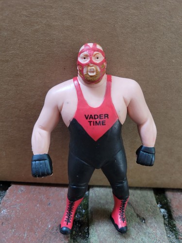 WWF BEND-EMS Vader 5 Wrestling Figure JUST TOYS 19...