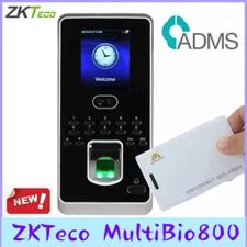 ZKTeco MultiBio800 Access Control Biometric Facial Fingerprint Time Attendance