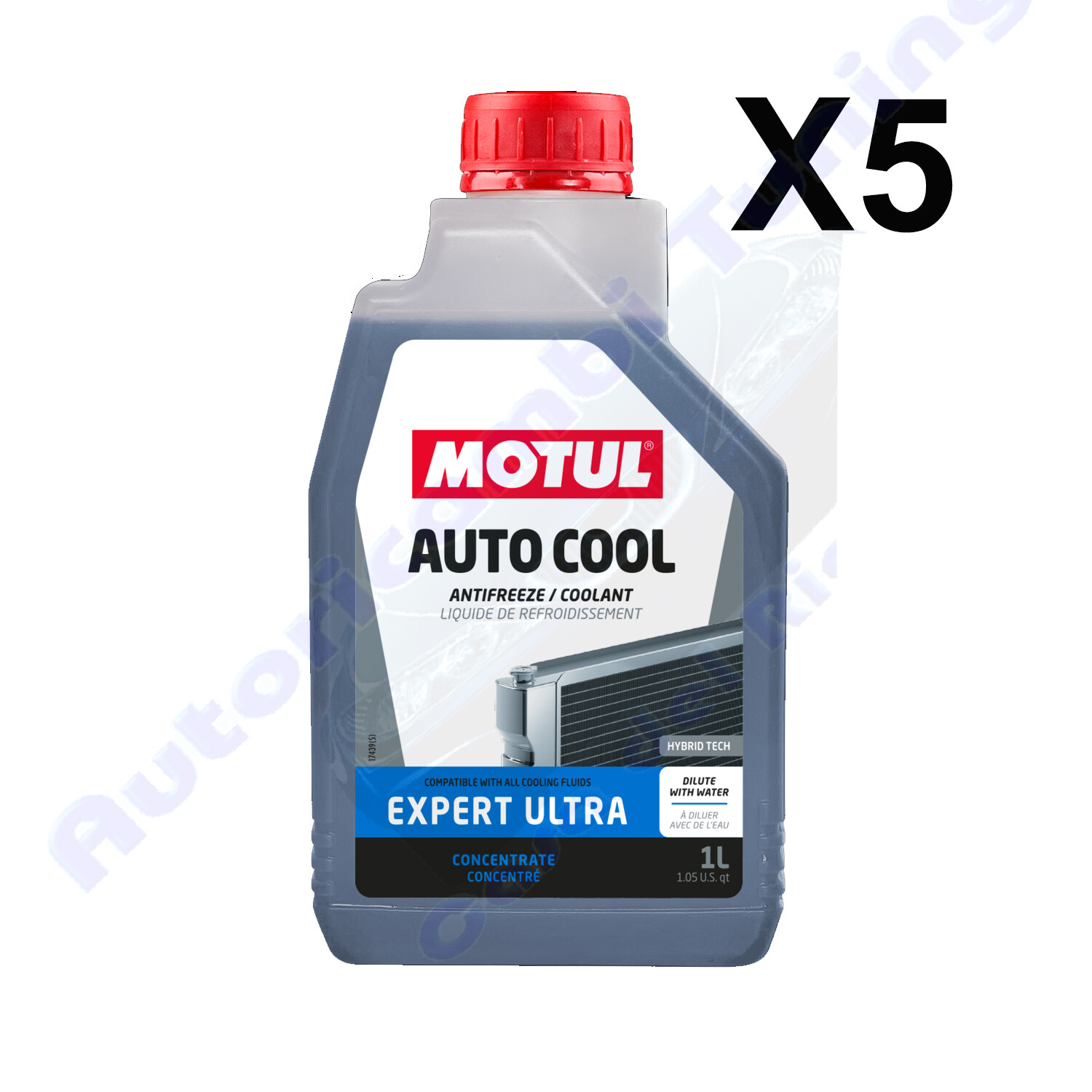 Liquido Fluido Antigelo Radiatore Blu Concentrato Motul Auto Cool Expert Ultra
